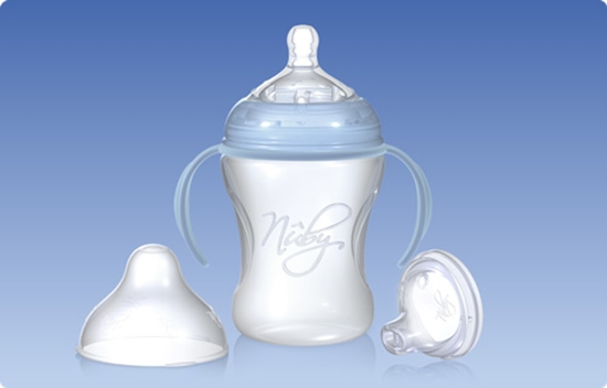 Nuby Indonesia. Feeding Bottle With Handles