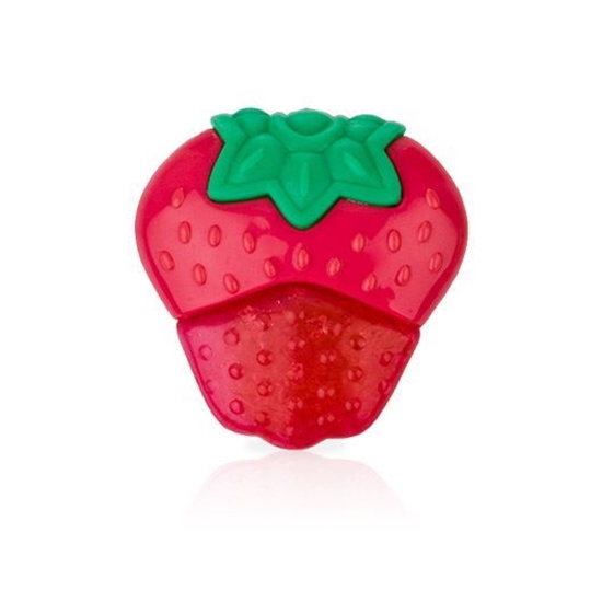nuby strawberry teether