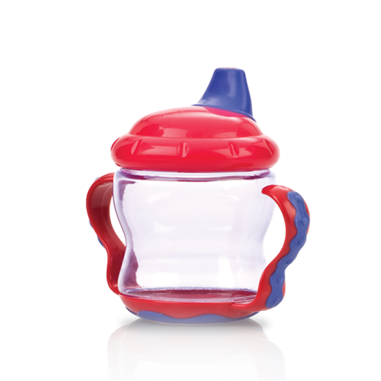 Nuby Belize. No-Spill™ Easy Grip Cup with Super Straw™