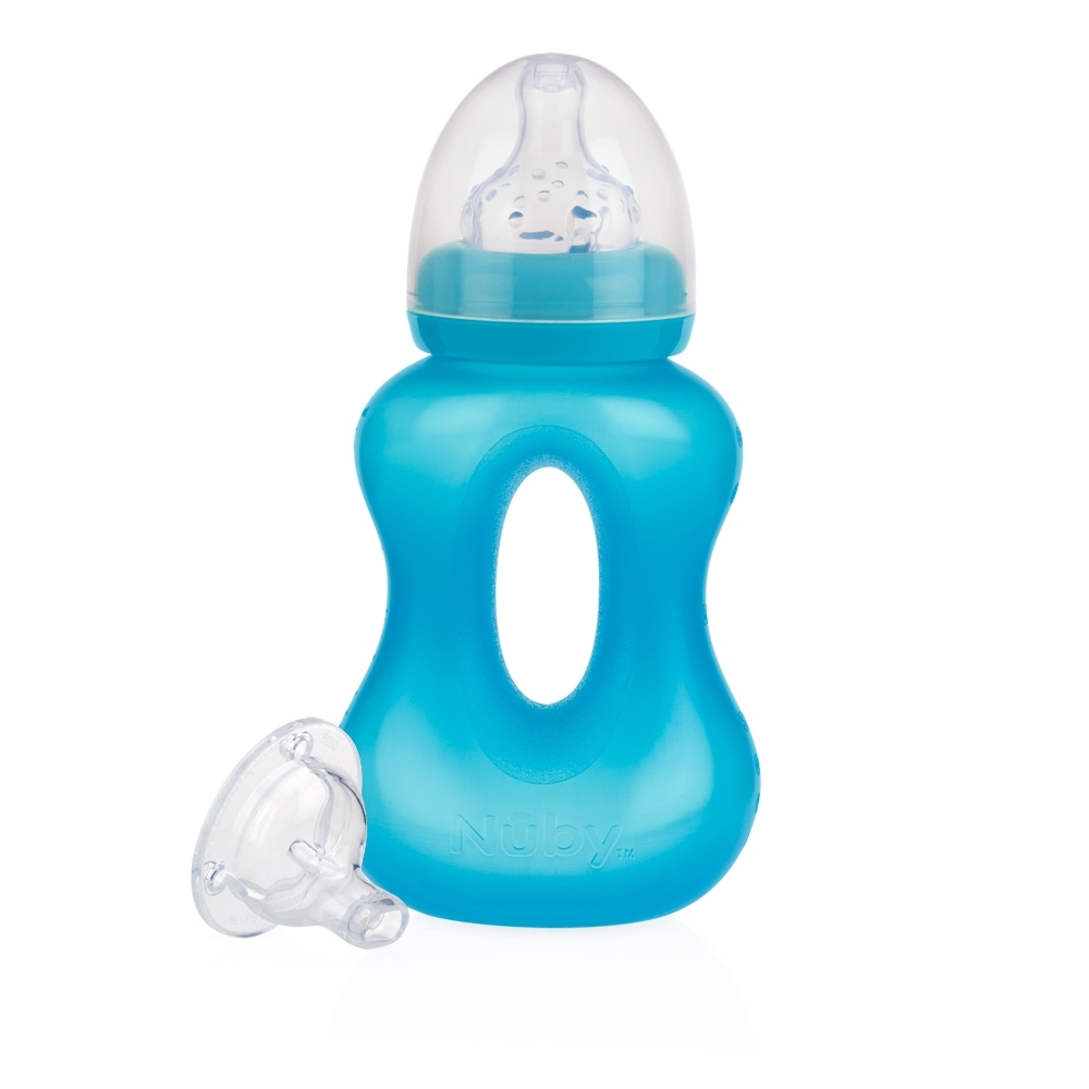 Nuby Australia. Lil Gripper™ 2-Stage Bottle to Cup 270ml