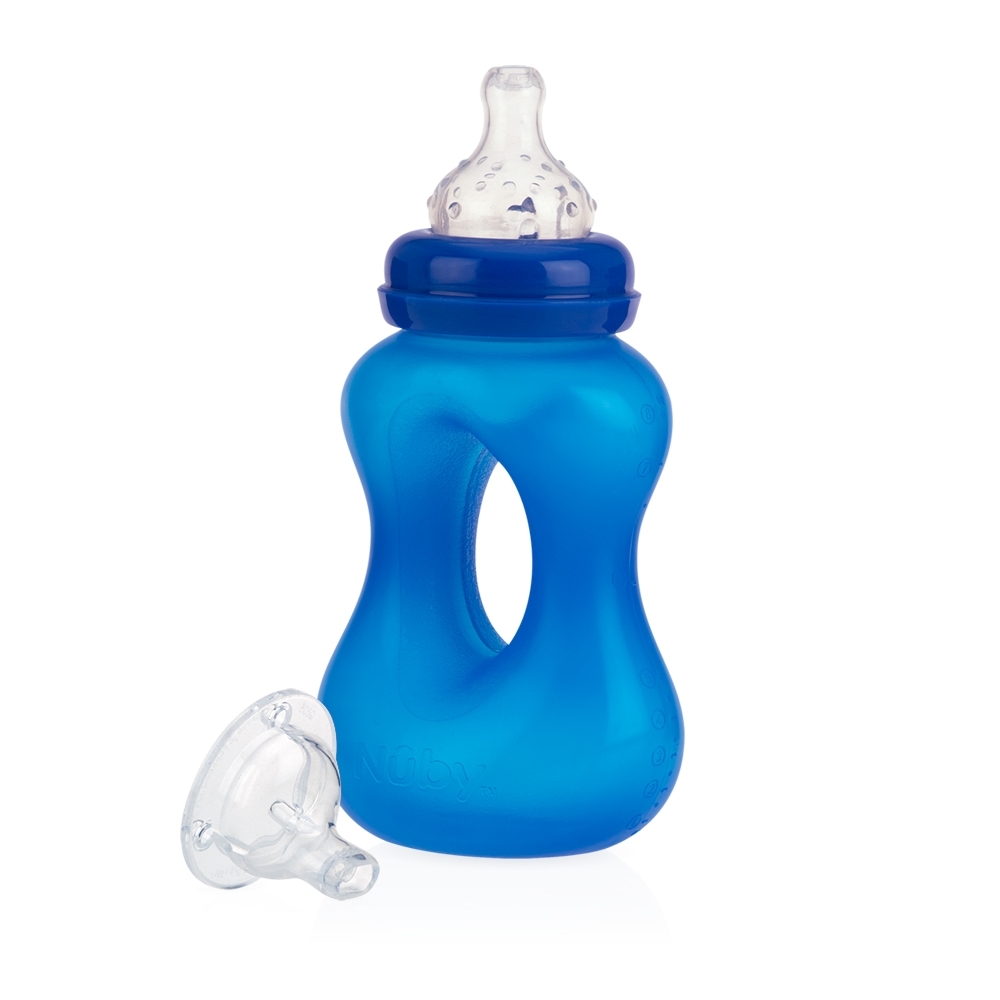 Nuby Australia. Lil Gripper™ 2-stage Bottle To Cup 270ml