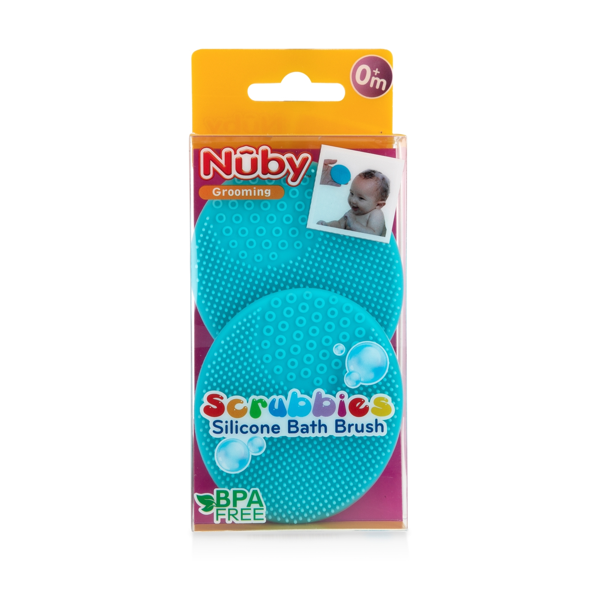 Nuby Australia. Scrubbies Silicone Bath Brush