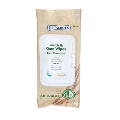 Picture of Eco Bamboo Tooth & Gum Wipes