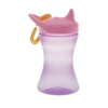 Picture of Nuby Easy Grip Hard Spout Cup with Carabiner 300ml Pink/Purple